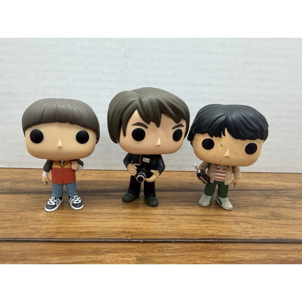 Lot Of 3 Stranger Things Funko Pop! Jonathan, Mike & Will Unboxed